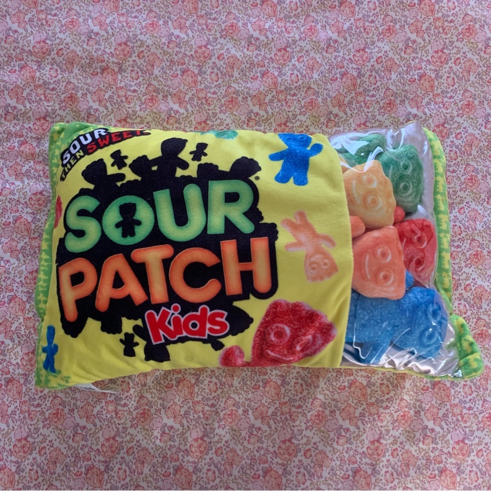 Sour Patch Pillow Plush
